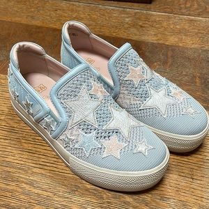 Ash Jeday slip ons with stars